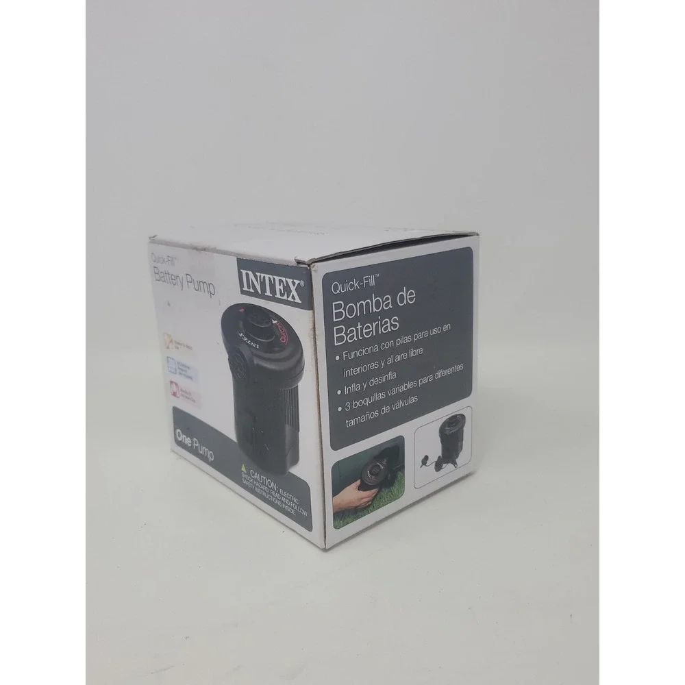 Intex Quick-Fill Battery Powered Air Pump 68638E
